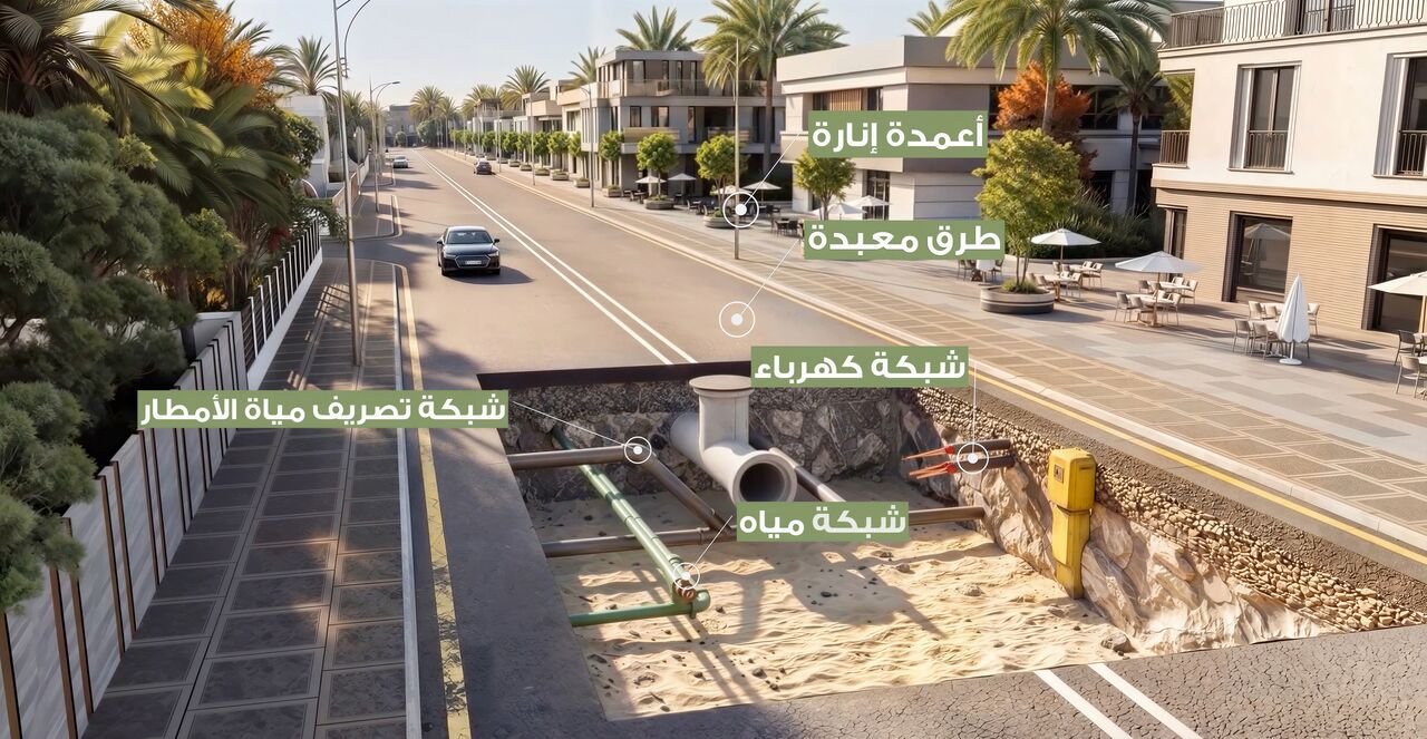 البنية التحتية